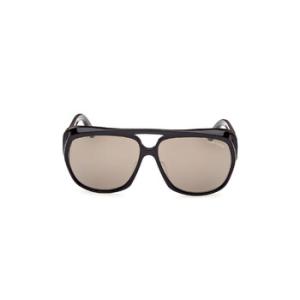 Jayden Roviex Grey Brown Mirror Pilot Sunglasses FT1103 01L