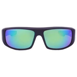 LOGAN HD Plus Bronze Polar with Green Spectra Mirror Wrap Sunglasses