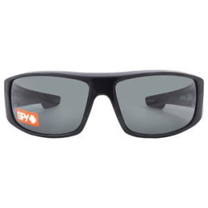 LOGAN Happy Grey Green Wrap Sunglasses