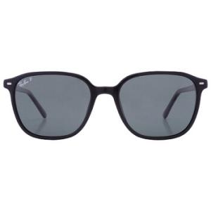 Leonard Polarized Green Square Sunglasses RB2193 90158