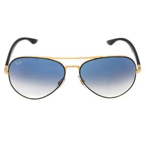 Light Blue Gradient Aviator Sunglasses RB3675 90003F