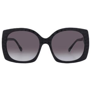 Light Gray Gradient Black Square Sunglasses DG4385 32888G