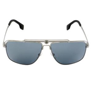 Light Grey Mirror Black Pilot Sunglasses VE2242 10016G