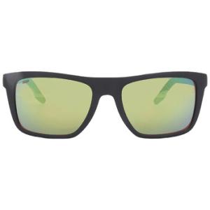 Mainsail Green Mirror Polarized Polycarbonate Square Sunglasses 6S9107 910702