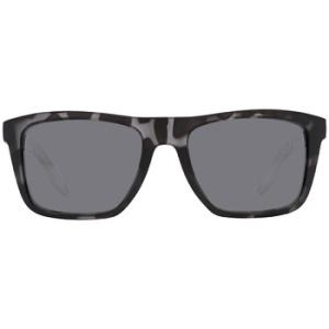 Mainsail Grey Silver Mirror Polarized Glass Square Sunglasses 6S9107 910706