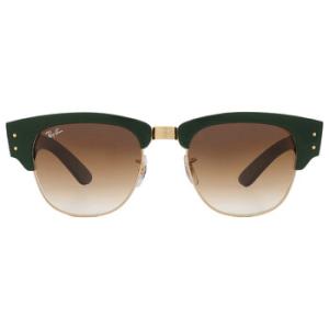 Mega Clubmaster Brown Gradient Square Sunglasses RB0316S 136851