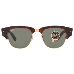 Mega Clubmaster Green Square Sunglasses RB0316S 99031