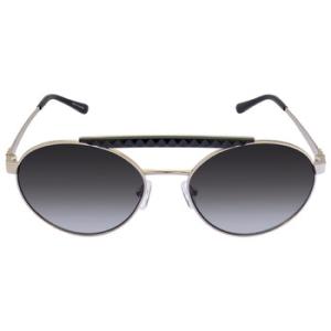 Milos Dark Grey Gradient Pilot Sunglasses MK1083 10148G