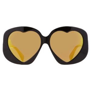 Multilayer Yellow Irregular Sunglasses MOS152S 0807CU