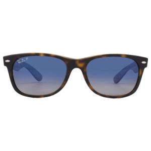 NEW WAYFARER Polarized Blue Gradient Square Sunglasses RB2132 86578