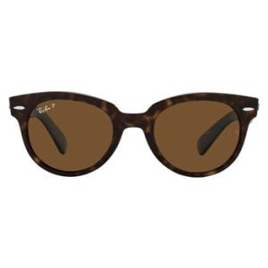 Orion Brown Polarized Cat Eye Sunglasses RB2199 90257