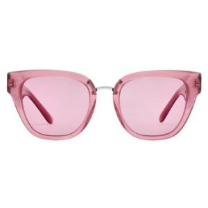 Pink Dark Mirrored Red Butterfly Sunglasses DG4437 3405A4