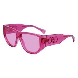 Pink Geometric Sunglasses SF1077S 664