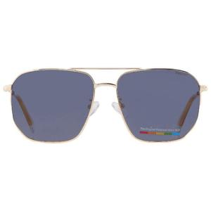 Polarized Blue Navigator Sunglasses PLD 4141GSX 0LKSC3