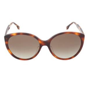 Polarized Brown Cat Eye Sunglasses FE40029U 53K