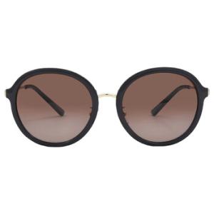 Polarized Brown Gradient Round Sunglasses TY9058 1791T5