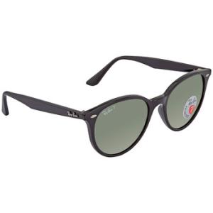 Polarized Green Classic G15 Round Sunglasses RB4305 6019A