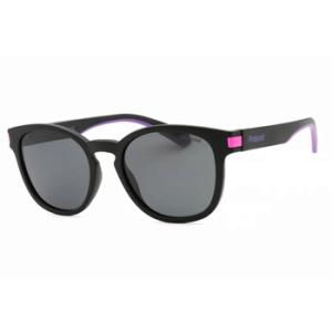 Polarized Grey Oval Sunglasses PLD 2129S 0N6TM9
