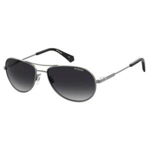 Polarized Grey Pilot Sunglasses PLD 2100SX R80WJ