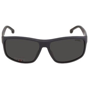 Polarized Grey Rectangular Sunglasses CARRERA 8038S 0003M9