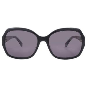 Polarized Grey Square Sunglasses AMBERLYNNS 0807M9