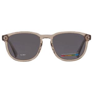 Polarized Grey Square Sunglasses PLD 4117GSX 0690M9