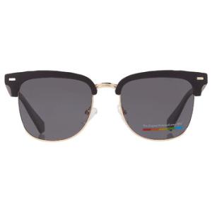 Polarized Grey Square Sunglasses PLD 4121S 0003M9