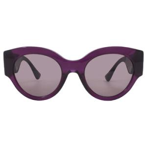 Purple Brown Oval Sunglasses VE4438B 53847N