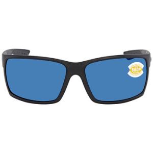 REEFTON Blue Mirror Polarized Polycarbonate Wrap Sunglasses RFT 01 OBMP