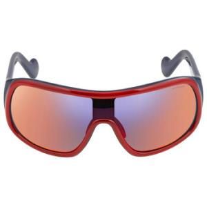 Red Multicolor Shield Sunglasses ML0048 68C