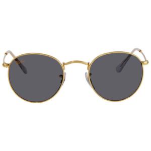 Round Metal Legend Blue Sunglasses RB3447 9196R5