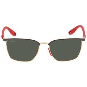 Scuderia Ferrari Green Classic Square Sunglasses RB3673M F06171