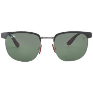 Scuderia Ferrari Green Square Sunglasses RB3698M F07331