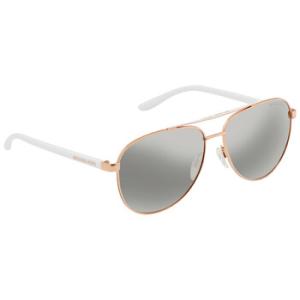 Silver Mirrored Pilot Sunglasses MK5007 11086G