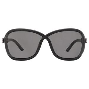 Smoke Wrap Sunglasses FT1069 01A