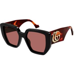 Solid Rust Oversized Sunglasses GG0956S 009
