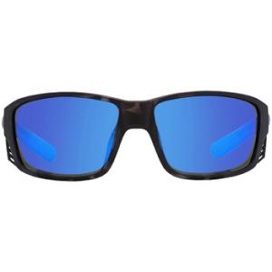 Tuna Alley Pro Blue Mirror Polarized Glass Sunglasses 6S9105 910513