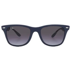 Wayfarer Liteforce Grey Gradient Square Sunglasses RB4195 63318G