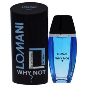 Why Not by Lomani for Men  3.3 oz EDT Spray