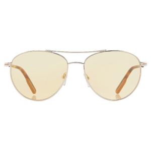 Yellow Pilot Sunglasses EZ0137 32E