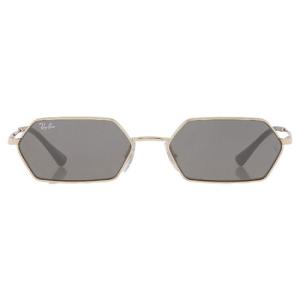 Yevi Dark Grey Mirror Hexagonal Sunglasses RB3728 92136V