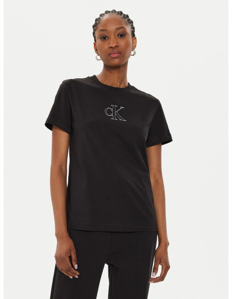 CALVIN KLEIN - OUTLINED CK REGULAR TEE