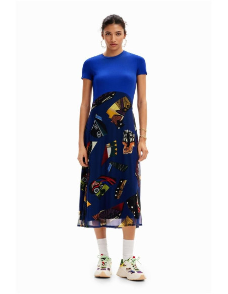 DESIGUAL - M. Christian Lacroix combination midi dress