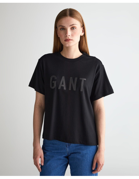 Gant - CROPED TECHNICAL GRAPHIC T-SHIRT