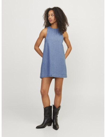 JJXX - JXMACY SHORT A SHAPE DENIM DRESS DNM