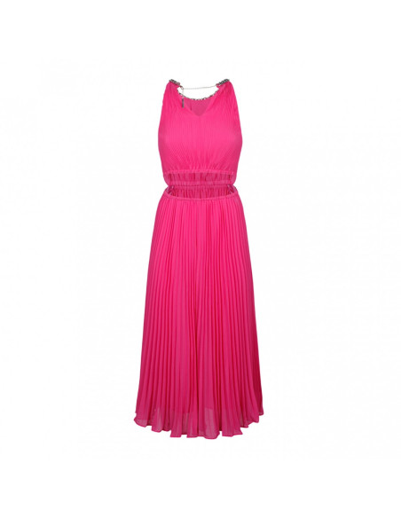 MICHAEL MICHAEL KORS - PLEATED CUTOUT DRS