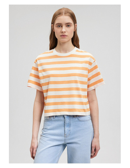 Mavi - CREW NECK MIX STRIPED TEE