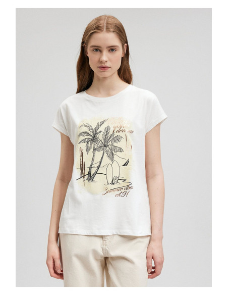 Mavi - PALM PRINTED T-SHIRT