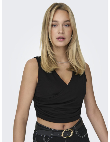 ONLY - ONLFOX S/L WRAP TOP JRS