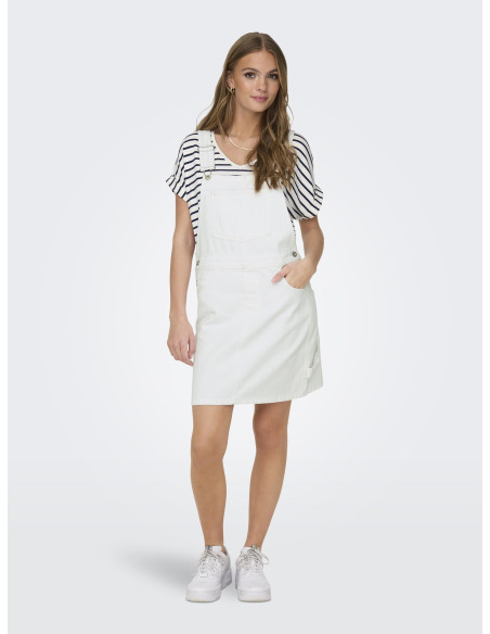 ONLY - ONLLINN DNM CARGO SPENCER DRESS DOT